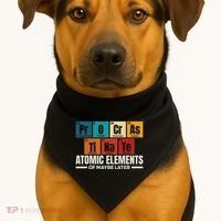Periodic Table Elements Of Maybe Later Chemical Element USA-Made Doggie Bandana thumb 1