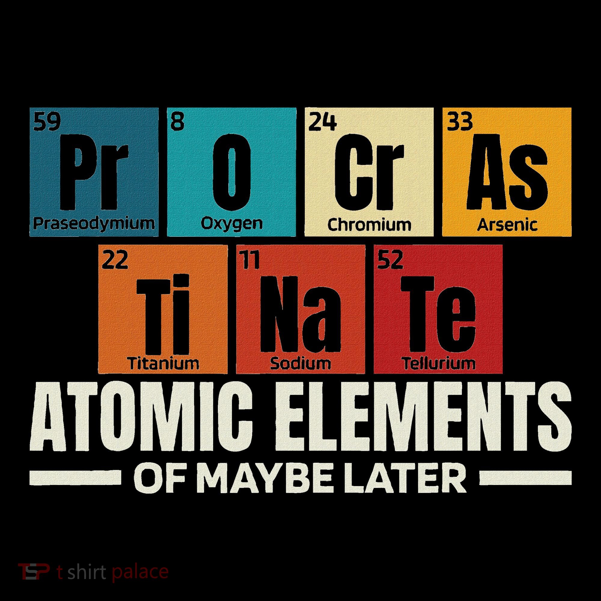 Periodic Table Elements Of Maybe Later Chemical Element Women's Hoodie