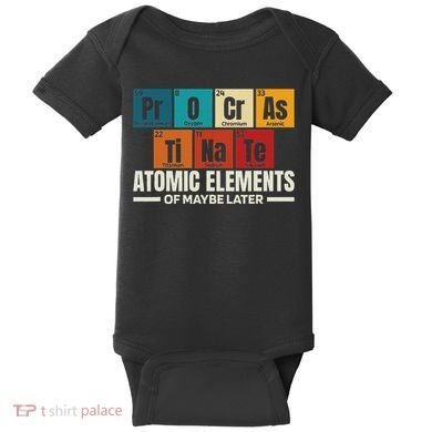 Periodic Table Elements Of Maybe Later Chemical Element Baby Bodysuit