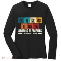 Periodic Table Elements Of Maybe Later Chemical Element Women's Long Sleeve Shirt thumb 0
