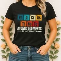 Periodic Table Elements Of Maybe Later Chemical Element Women's T-Shirt thumb 2