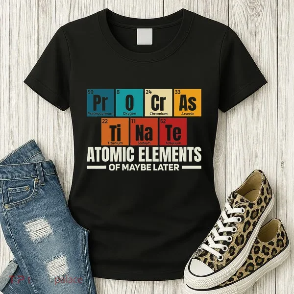 Periodic Table Elements Of Maybe Later Chemical Element Women's T-Shirt