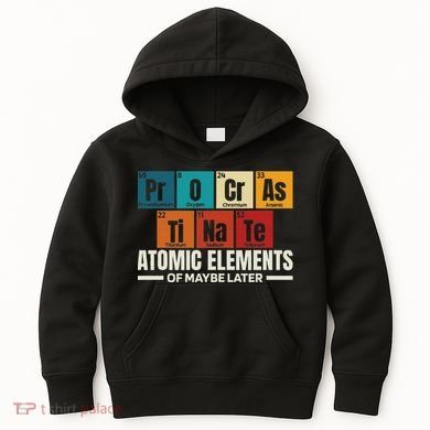 Periodic Table Elements Of Maybe Later Chemical Element Kids Hoodie