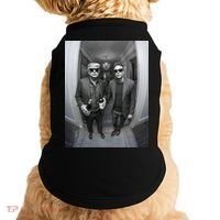 President Trump Elon Musk Funny Meme Knocking On Door Doggie Tank thumb 0