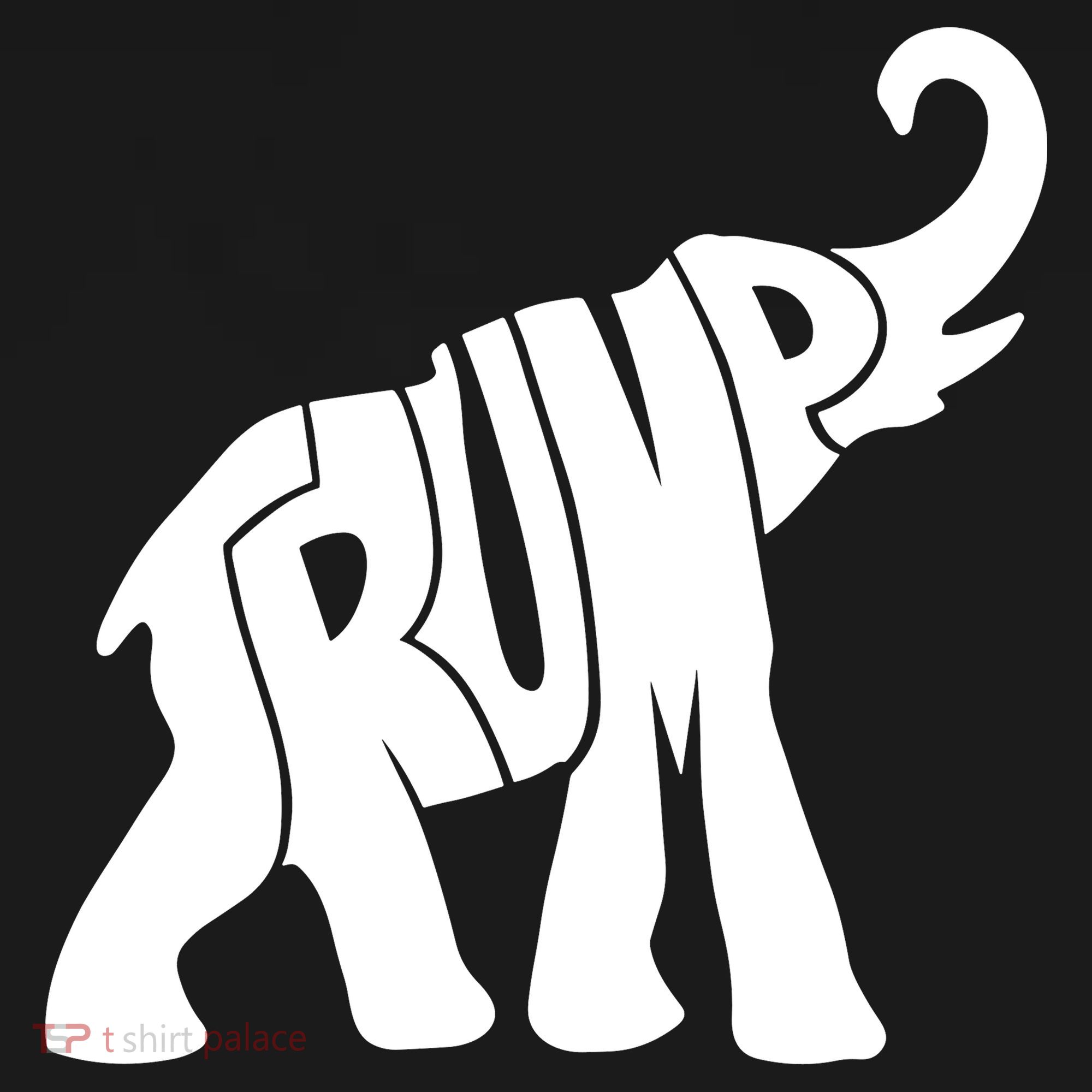 Pro Trump Elephant USA-Made Doggie Bandana