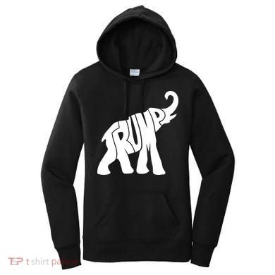 Pro Trump Elephant Women's Hoodie