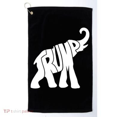 Pro Trump Elephant Golf Towel