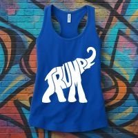 Pro Trump Elephant Women's Tank Top thumb 3