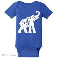 Pro Trump Elephant Baby Bodysuit thumb 0