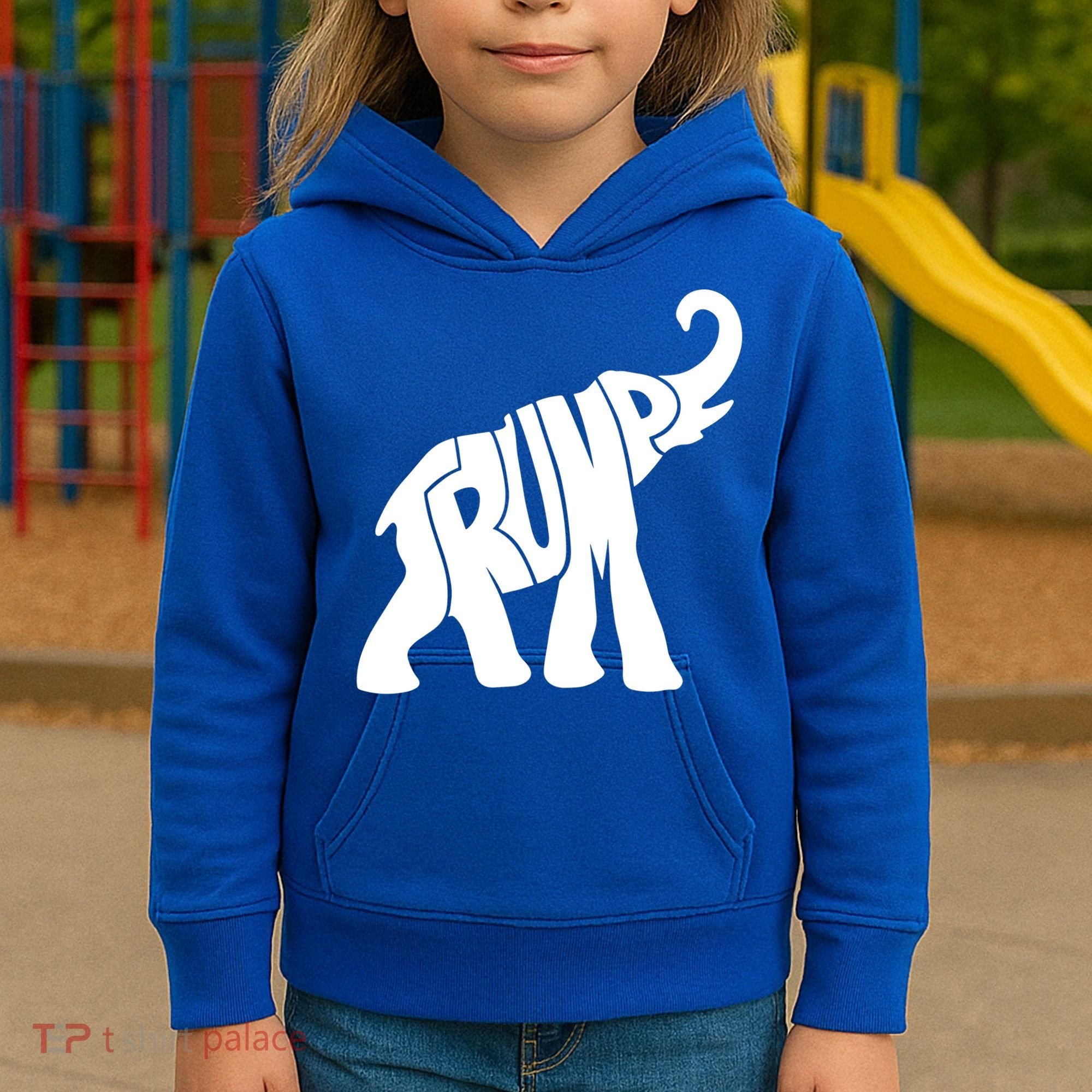 Pro Trump Elephant Kids Hoodie