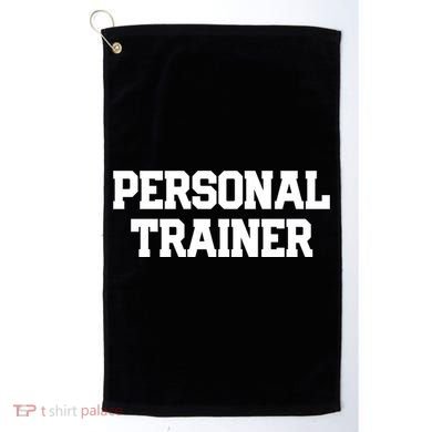 Personal Trainer Fitness Instructor Gym Training Gift Cool Gift Golf Towel