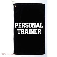 Personal Trainer Fitness Instructor Gym Training Gift Cool Gift Golf Towel thumb 0