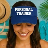 Personal Trainer Fitness Instructor Gym Training Gift Cool Gift Visor thumb 2