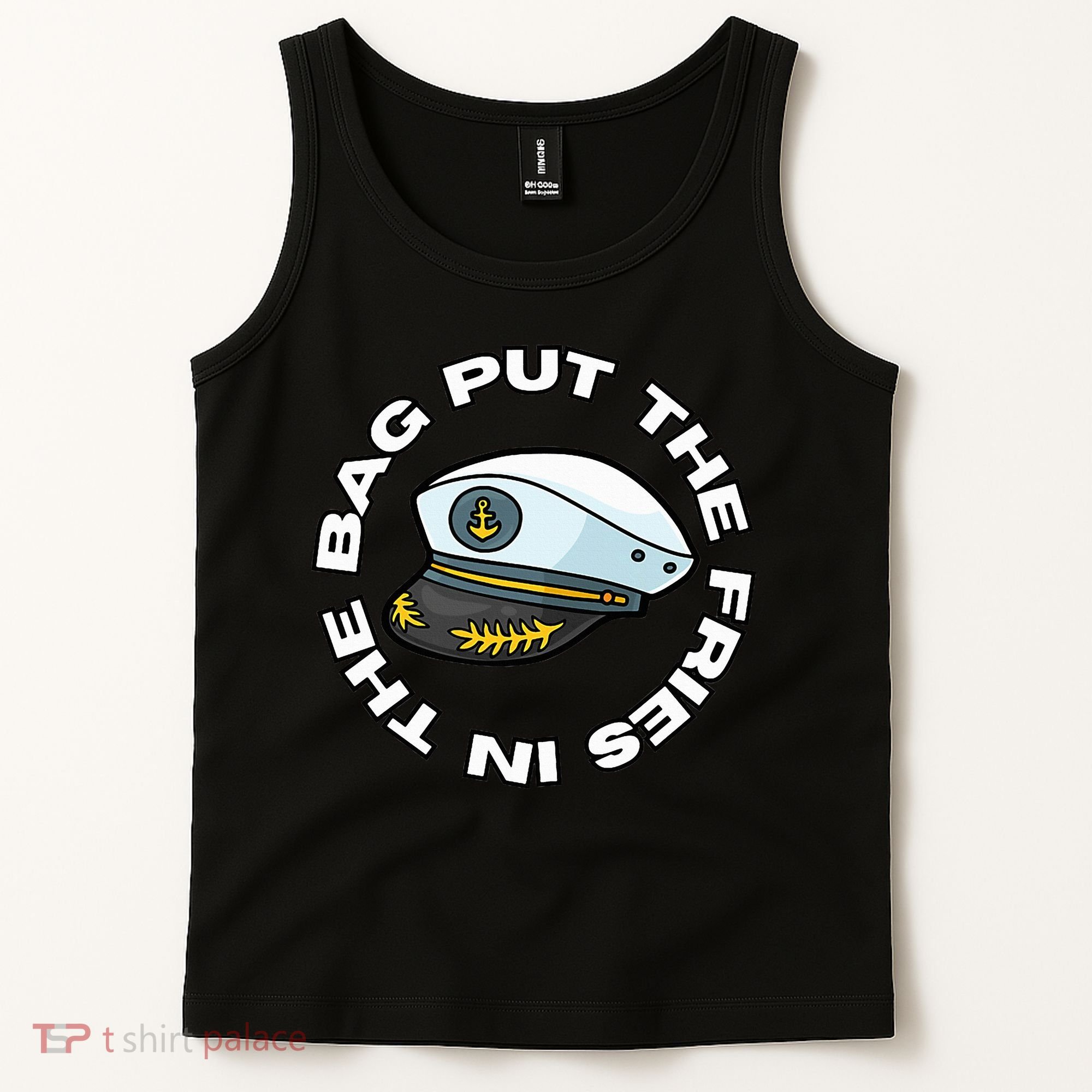 Put The Fries In The Bag Wots Josh Block Tank Top