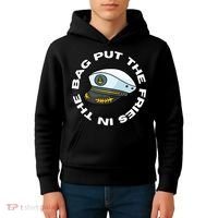 Put The Fries In The Bag Wots Josh Block Kids Hoodie thumb 4