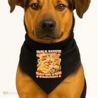 Peanut Tolerant Funny USA-Made Doggie Bandana thumb 1