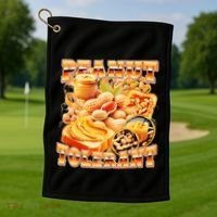 Peanut Tolerant Funny Golf Towel thumb 1