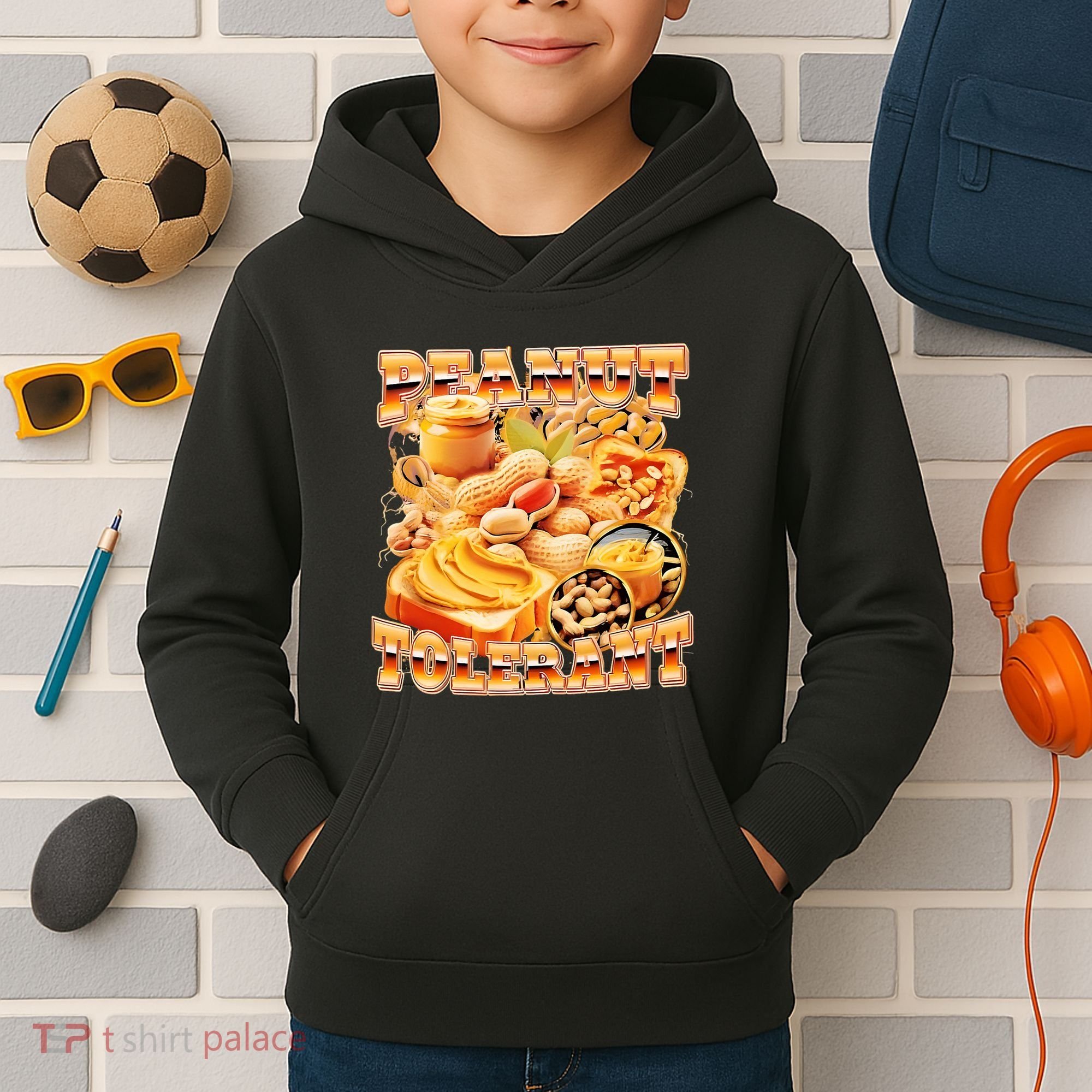 Peanut Tolerant Funny Kids Hoodie