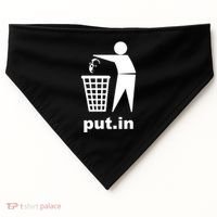 Putin Trash Funny USA-Made Doggie Bandana thumb 0