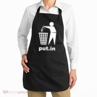 Putin Trash Funny Apron thumb 2