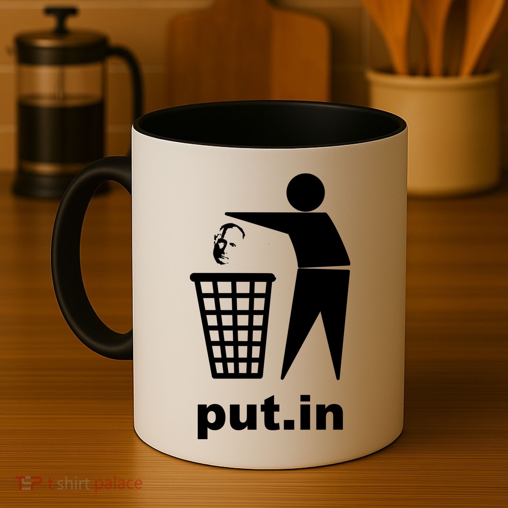 Putin Trash Funny Coffee Mug