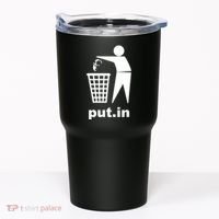 Putin Trash Funny Tumbler thumb 0