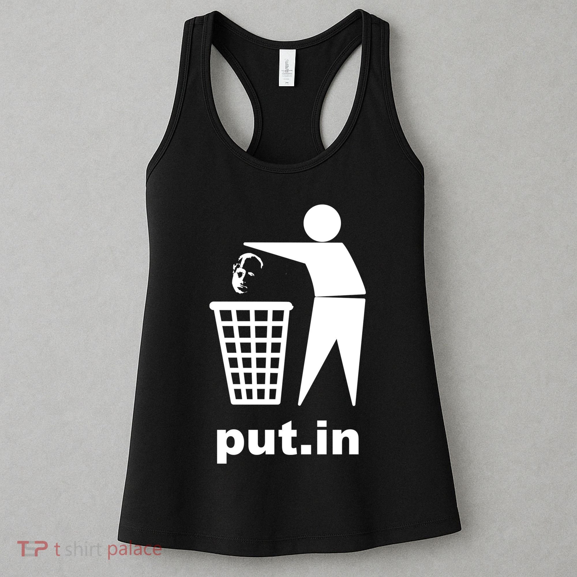 Putin Trash Funny Women's Tank Top