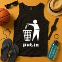 Putin Trash Funny Tank Top thumb 4