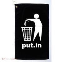 Putin Trash Funny Golf Towel thumb 0