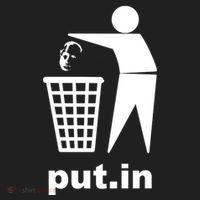 Putin Trash Funny Golf Towel thumb 3
