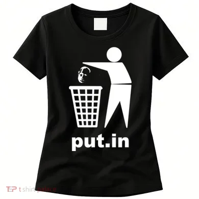 Putin Trash Funny Women's T-Shirt