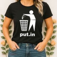 Putin Trash Funny Women's T-Shirt thumb 2