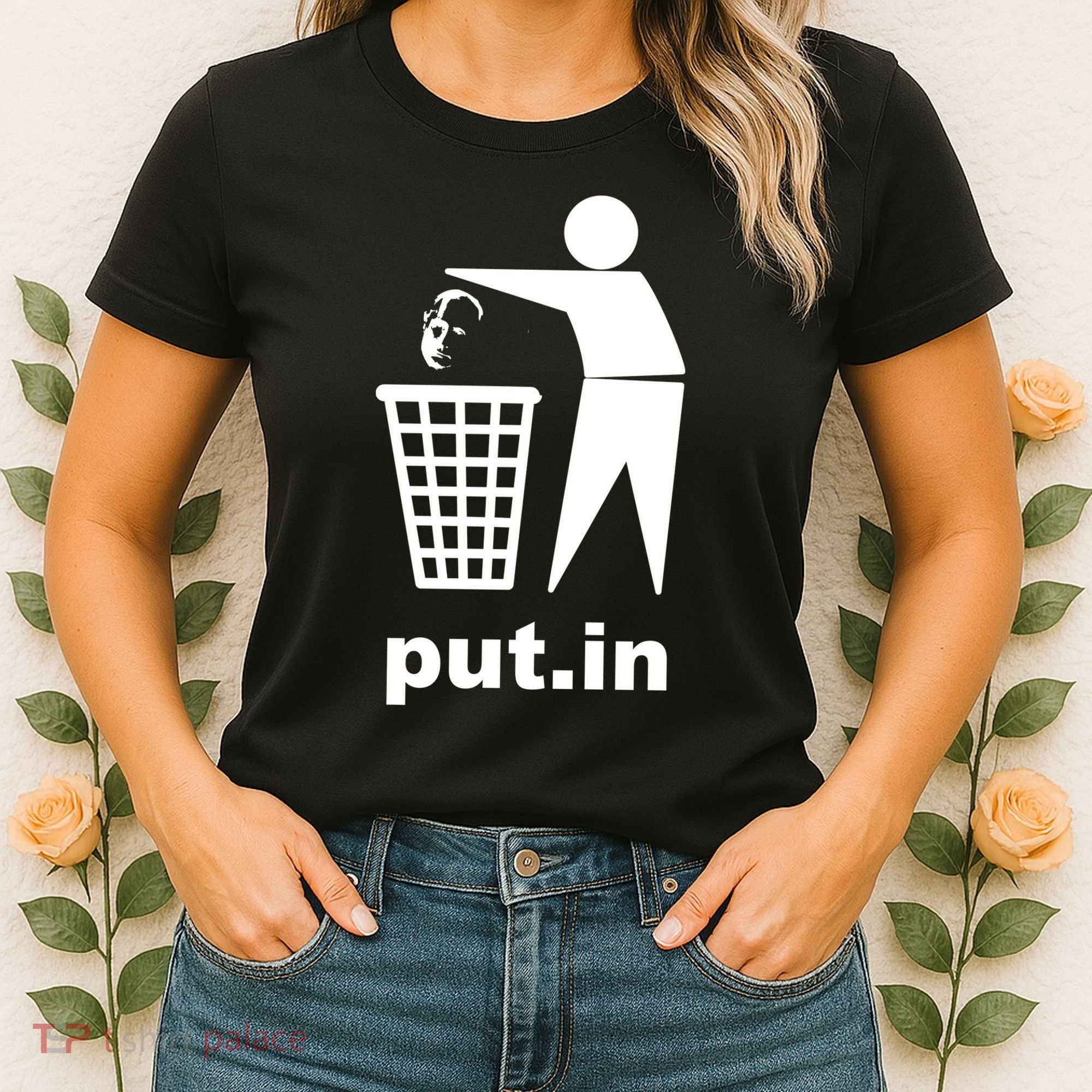 Putin Trash Funny Women's T-Shirt