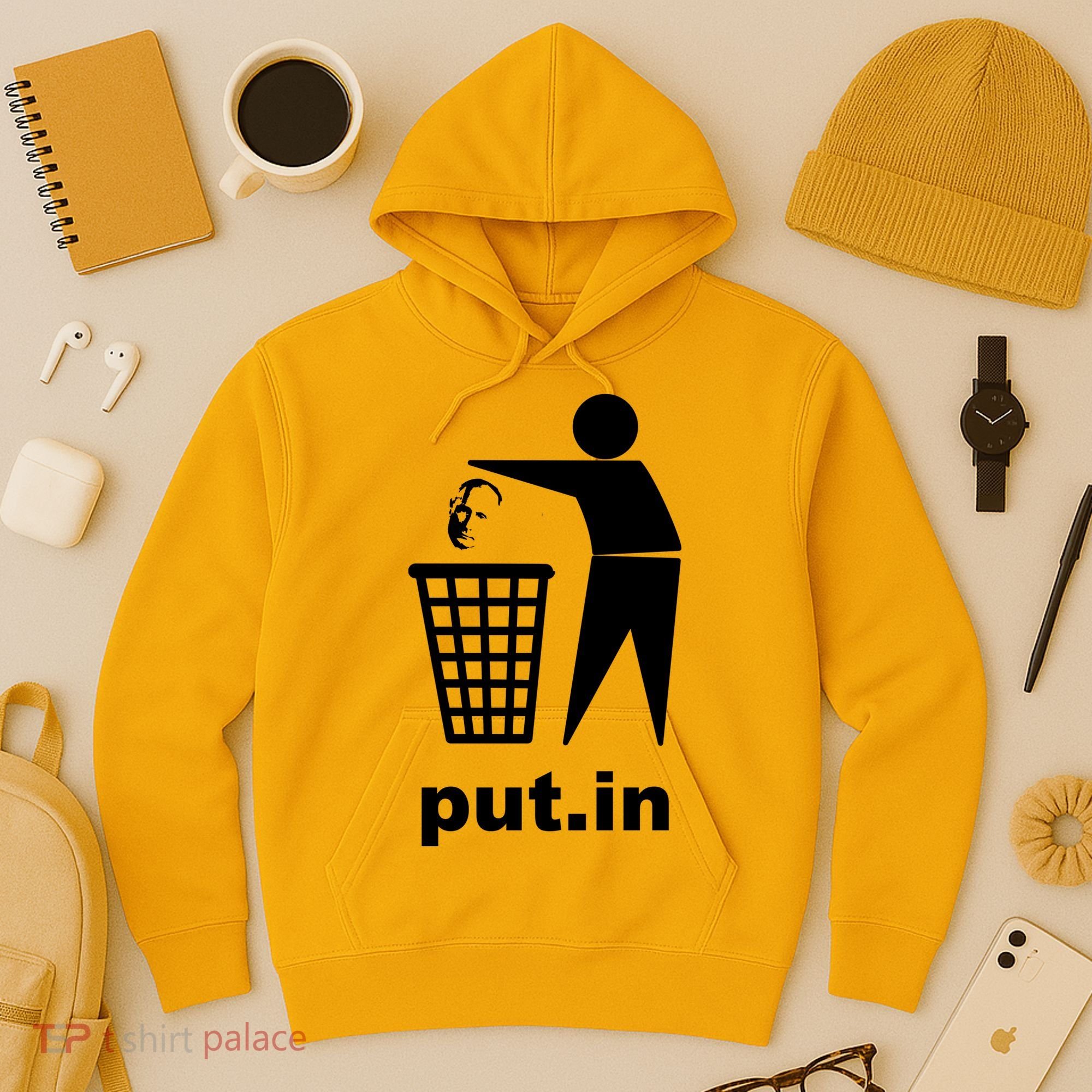 Putin Trash Funny Hoodie
