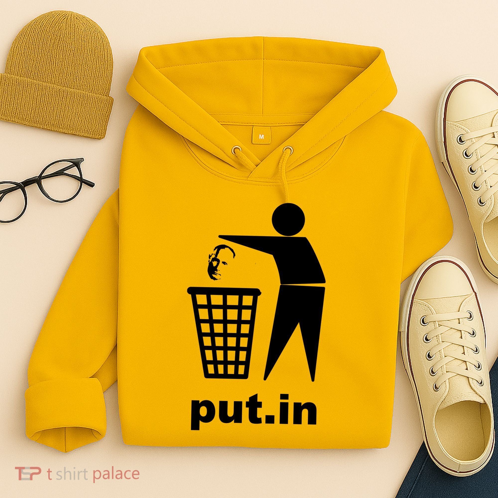 Putin Trash Funny Hoodie