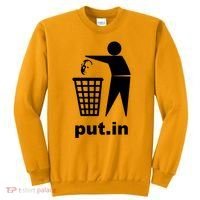 Putin Trash Funny Sweatshirt thumb 0