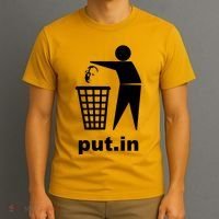 Putin Trash Funny T-Shirt thumb 3