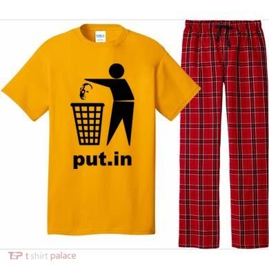 Putin Trash Funny Pajama Set