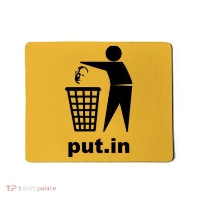 Putin Trash Funny Mousepad