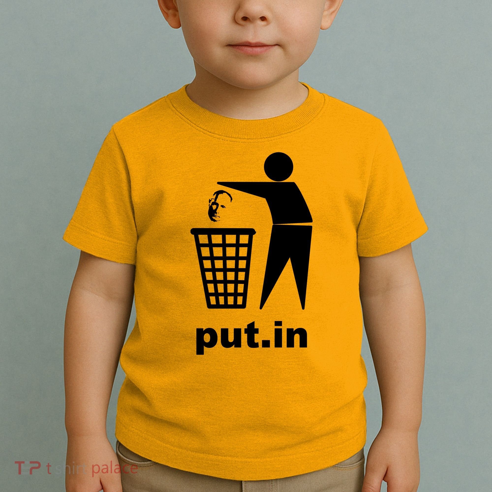 Putin Trash Funny Toddler T-Shirt
