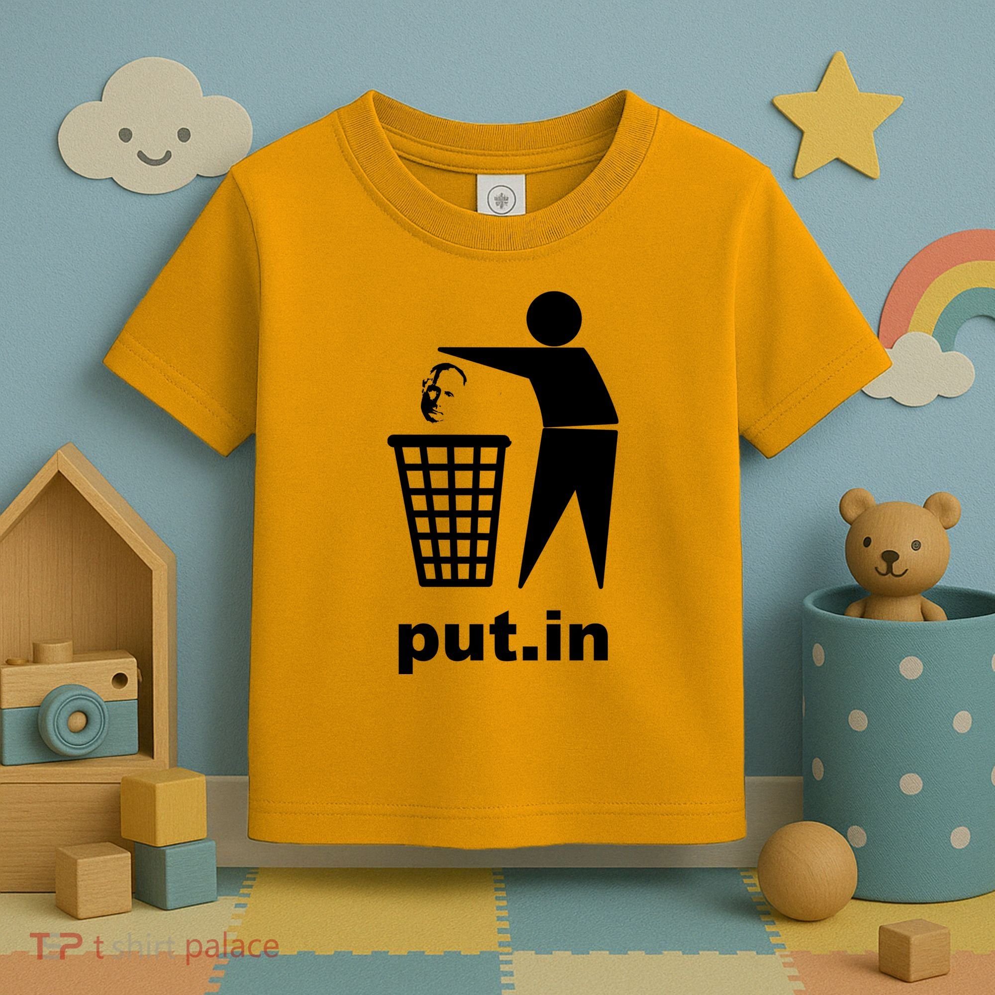 Putin Trash Funny Toddler T-Shirt