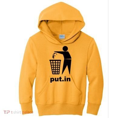 Putin Trash Funny Kids Hoodie