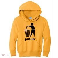 Putin Trash Funny Kids Hoodie thumb 0