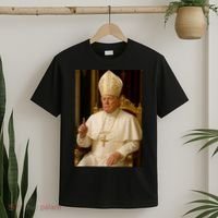 Pope Trump Funny President Trump Wants To Be The Next Pope T-Shirt thumb 2
