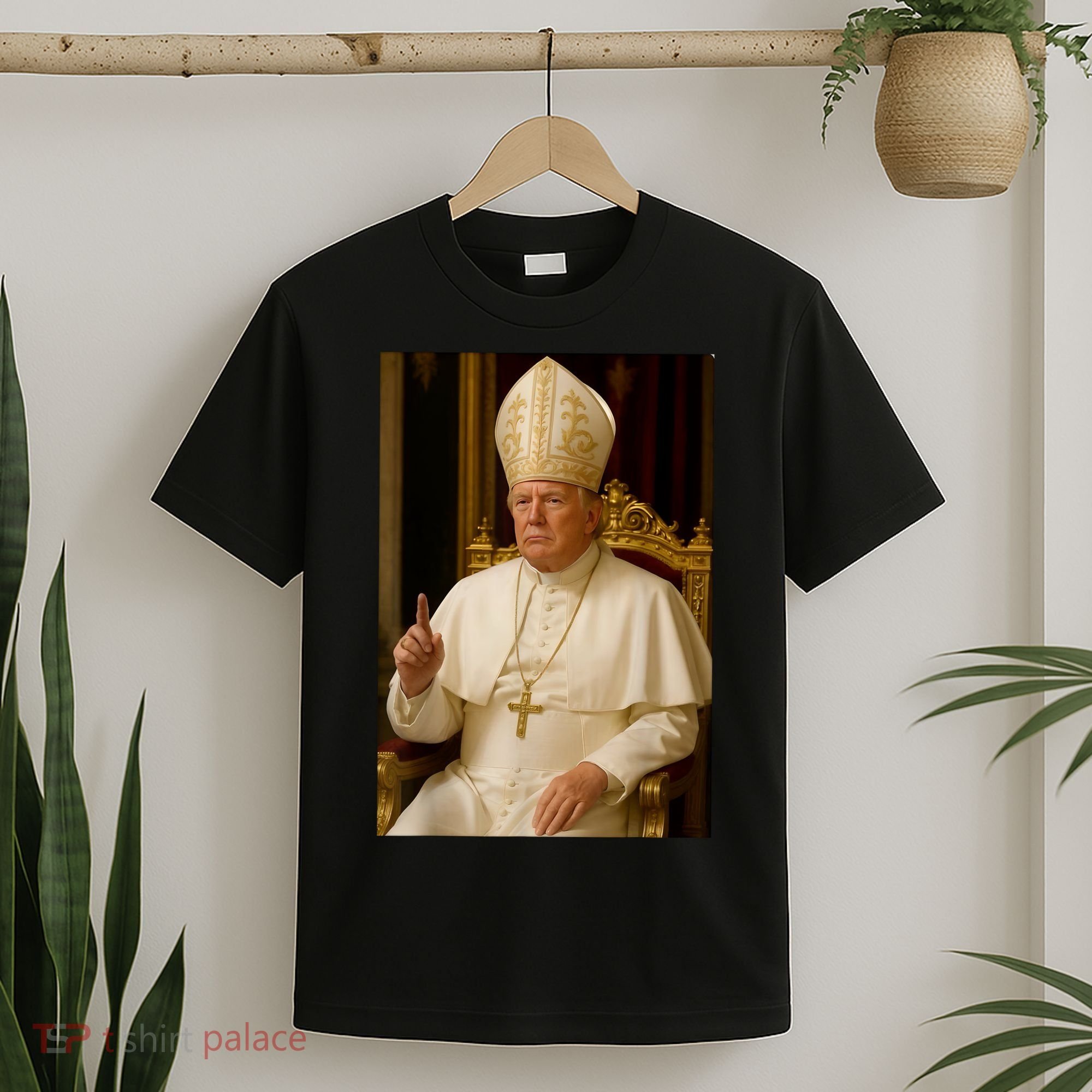 Pope Trump Funny President Trump Wants To Be The Next Pope T-Shirt