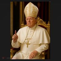 Pope Trump Funny President Trump Wants To Be The Next Pope T-Shirt thumb 7