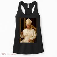 Pope Trump Funny President Trump Wants To Be The Next Pope Women's Tank Top thumb 0