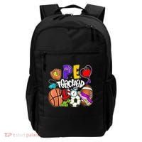 PE Teacher Funny Physical Education Teacher Back To School Backpack thumb 0