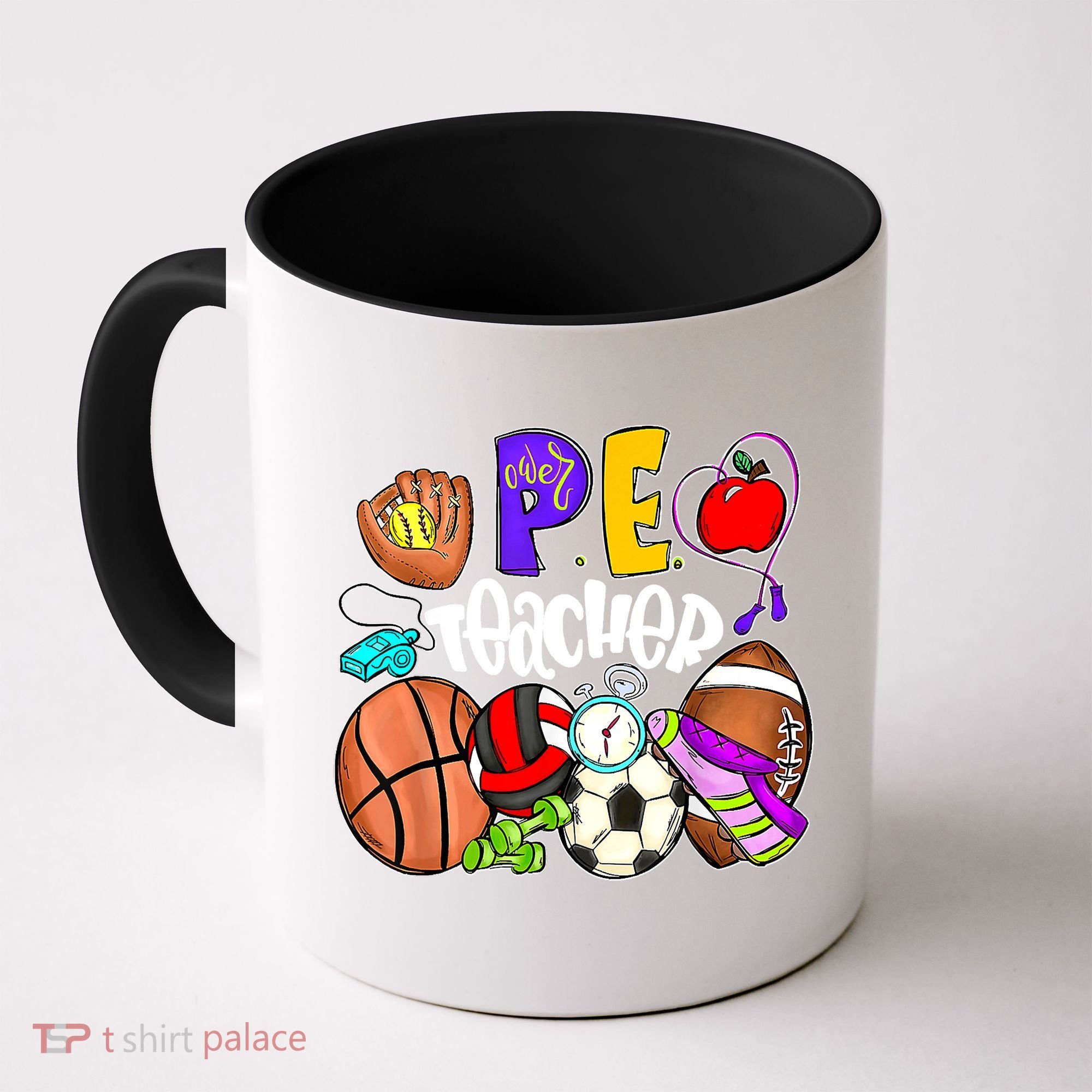 PE Teacher Funny Physical Education Teacher Back To School Coffee Mug