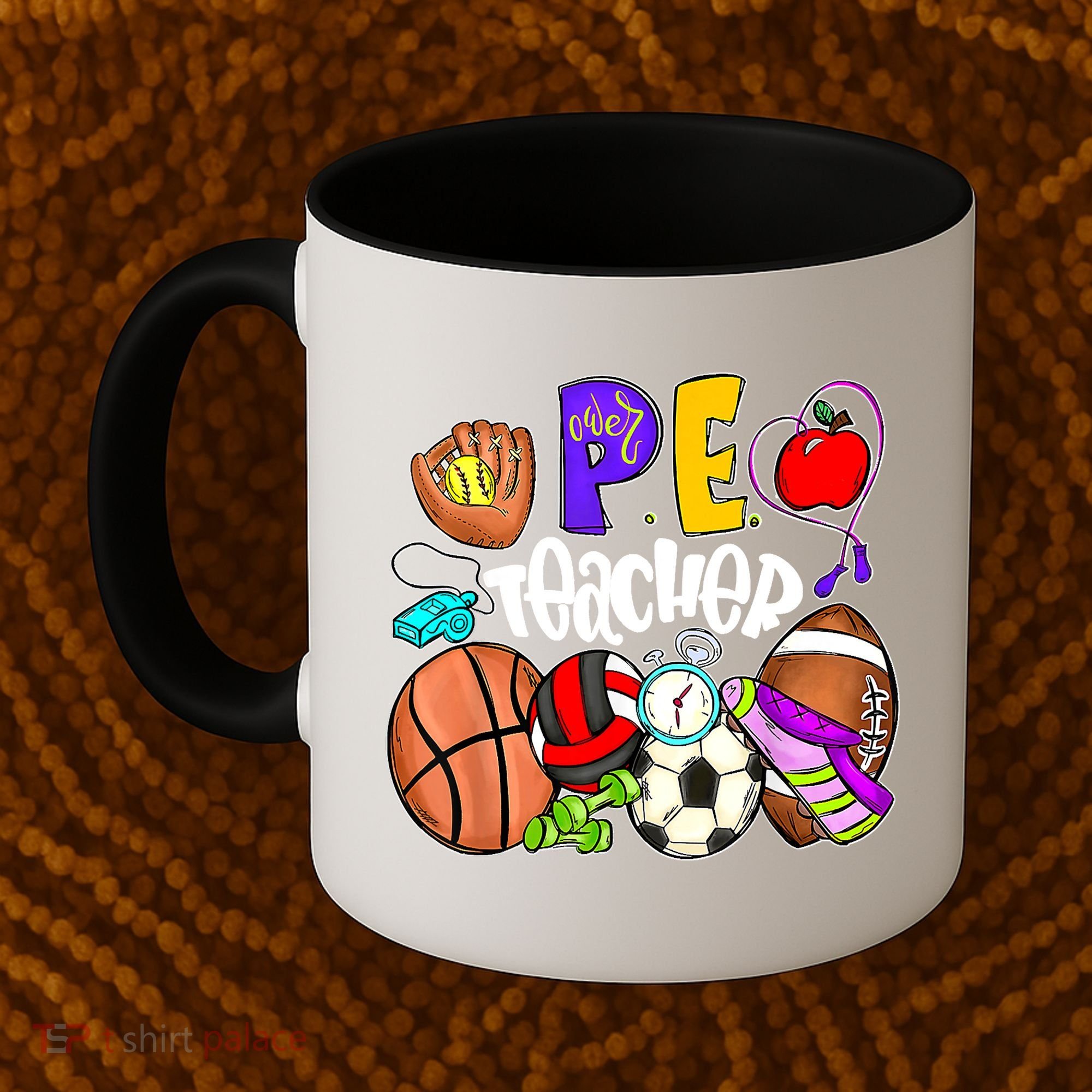PE Teacher Funny Physical Education Teacher Back To School Coffee Mug
